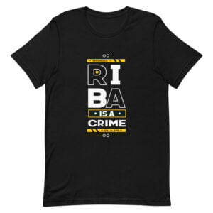 Muslim T-Shirt Riba is Crime