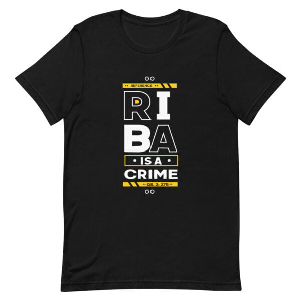 Muslim T-Shirt Riba is Crime